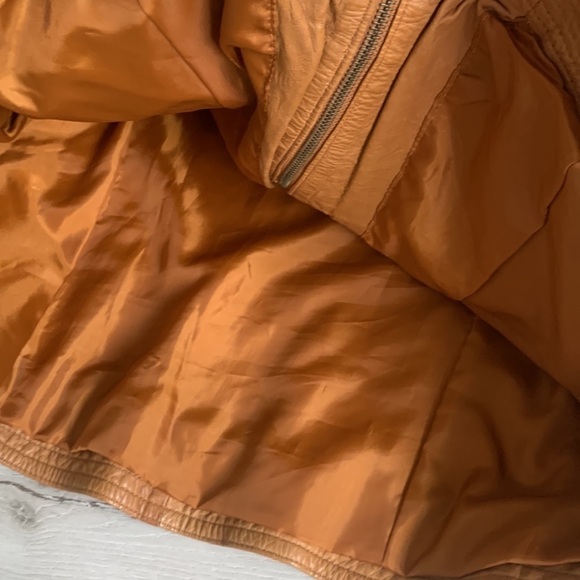 Scully soft Leather Western Braided studs Camel Tan Jacket size L vintage - Picture 13 of 16